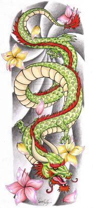 Chinese Dragon Tattoos Designs